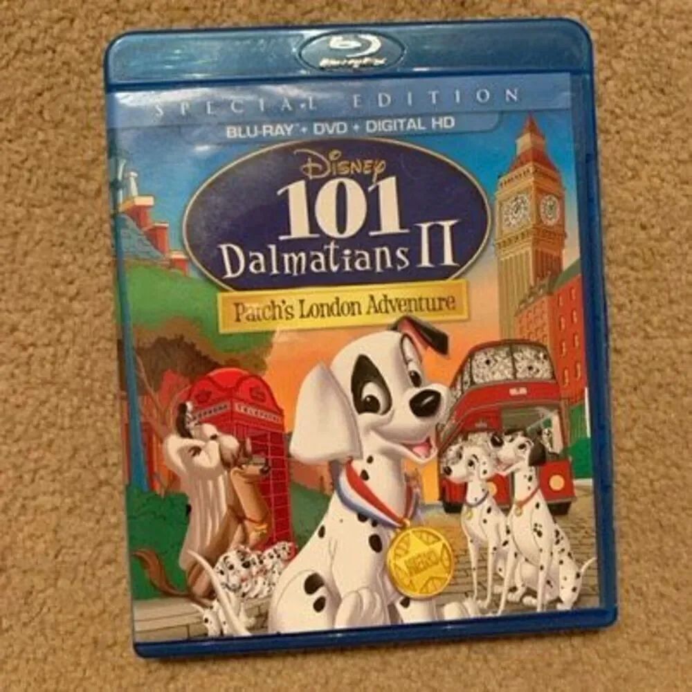 Disney 101 Dalmatians II Patch’s London Adventure Special Edition Blue Ray